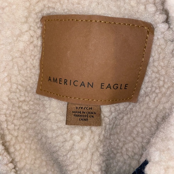 American Eagle denim button up jacket - Picture 2 of 3